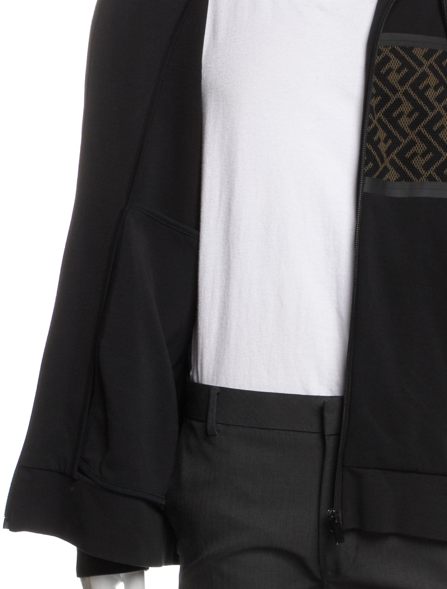 Fendi Zucca FF Logo Printed Hoodie